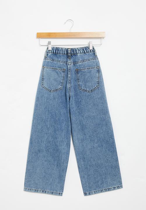 Rebel Republic - Girls baggy jeans - blue