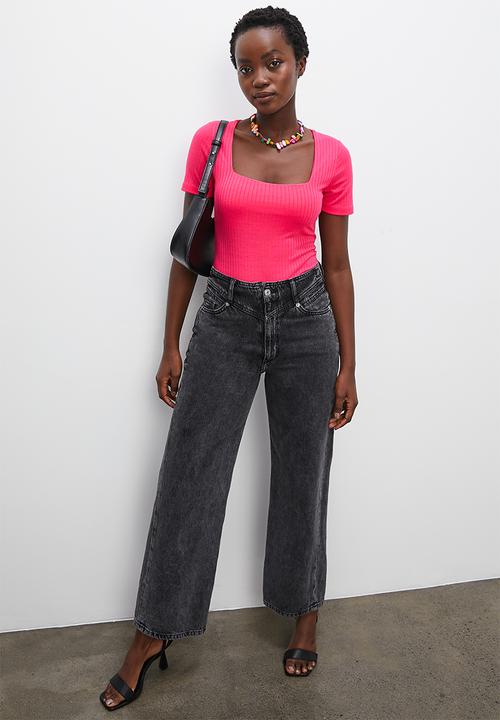 Superbalist - Tee bodysuit bodysuit - raspberry