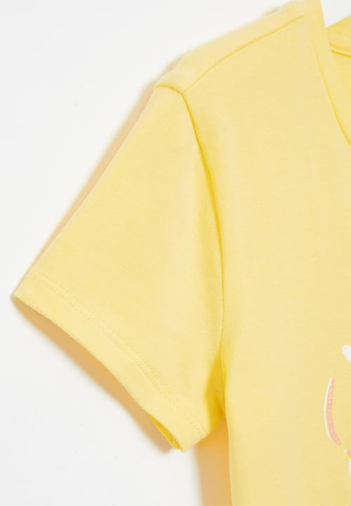 GUESS - Short sleeve tee - butter corn
