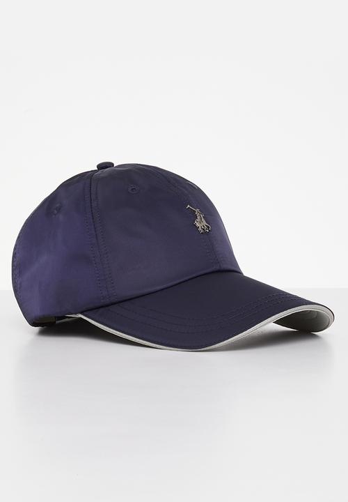 POLO - 6 panel metal peak - navy