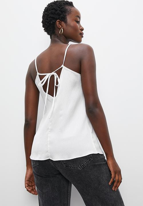 Superbalist - Basic v cami - ivory