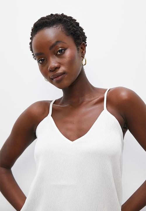 Superbalist - Basic v cami - ivory