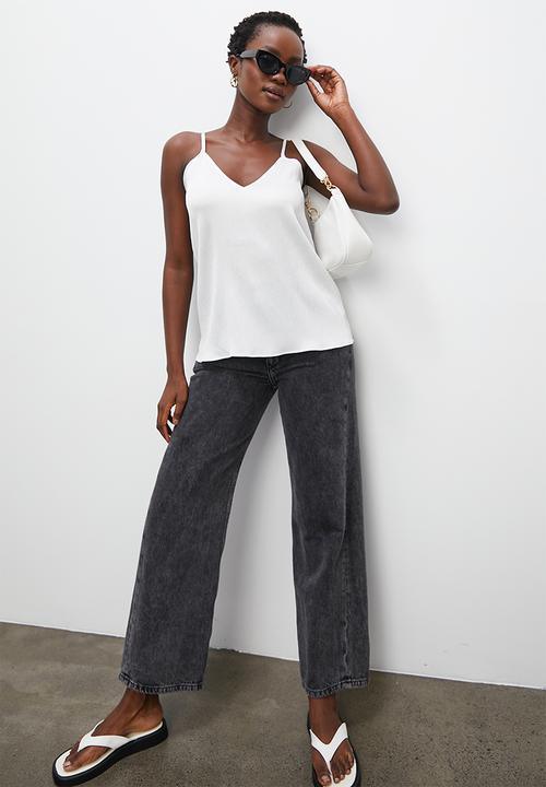 Superbalist - Basic v cami - ivory