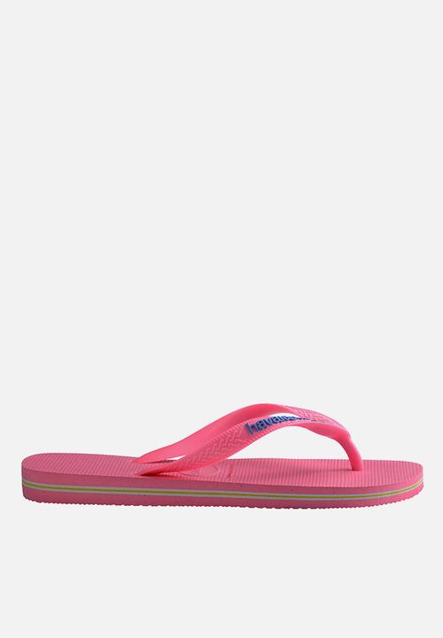 Havaianas - Brazil logo - crystal rose