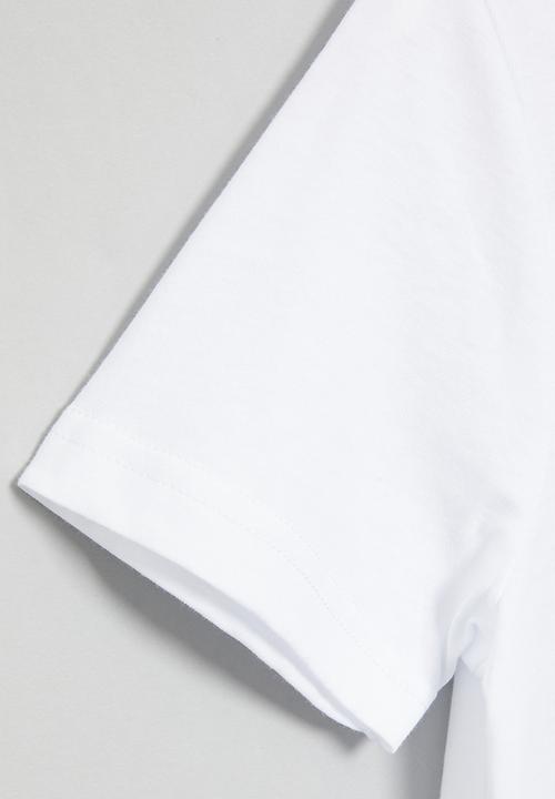 POLO - Boys classic short sleeve tee - white