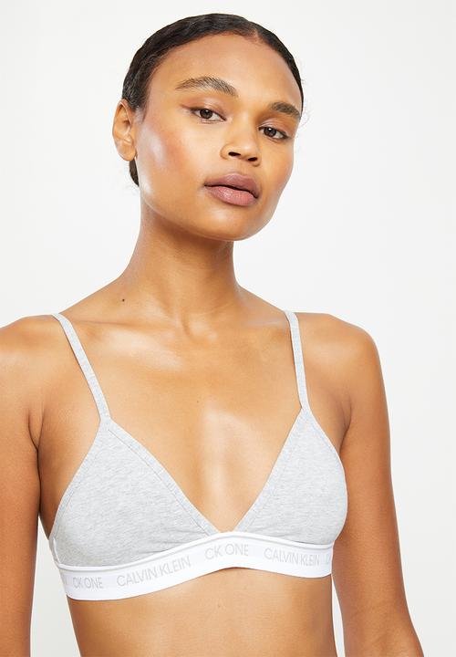 Calvin Klein - Ck unlined triangle - grey heather