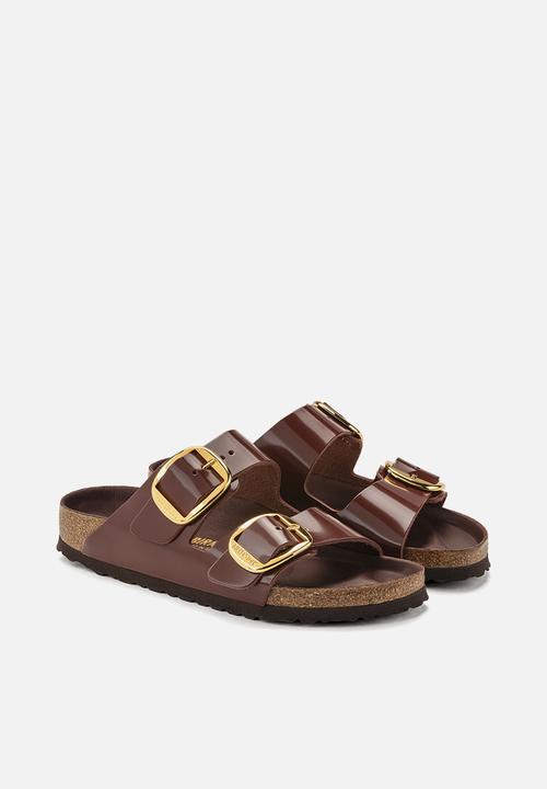 Birkenstock - Arizona bb high shine natural leather regular - chocolate