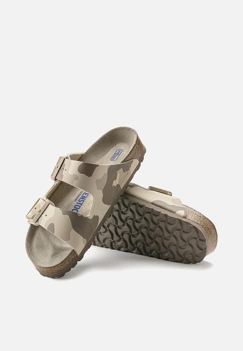 Birkenstock - Arizona sfb camo birko-flor regular - gray taupe camo