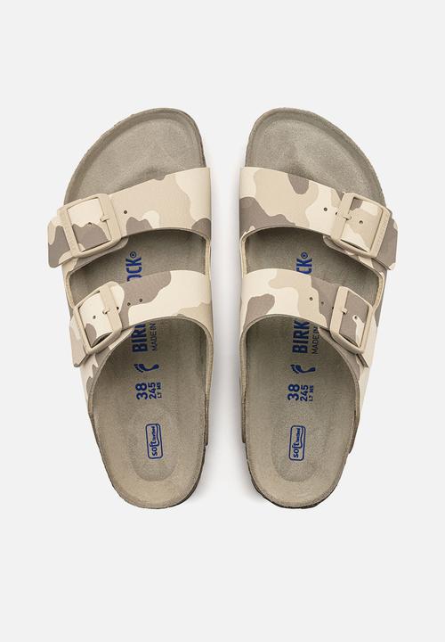 Birkenstock - Arizona sfb camo birko-flor regular - gray taupe camo