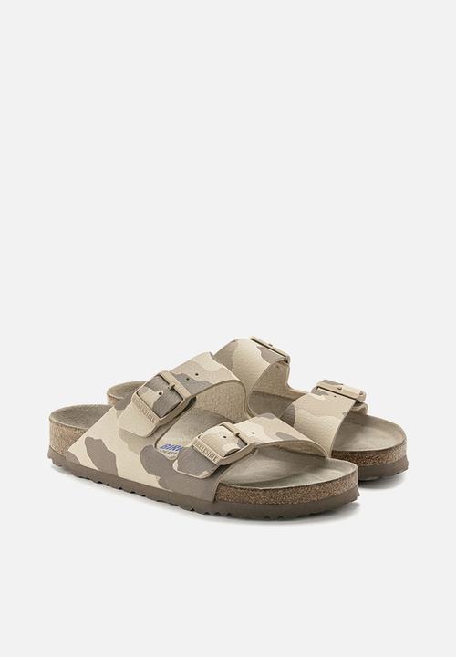 Birkenstock - Arizona sfb camo birko-flor regular - gray taupe camo