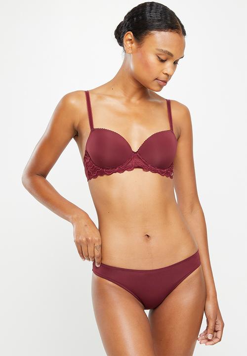 DORINA - Makayla-2pp brief - black & red