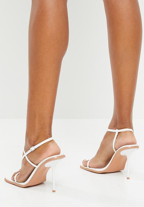 Superbalist - Sonia ankle strap stiletto - white