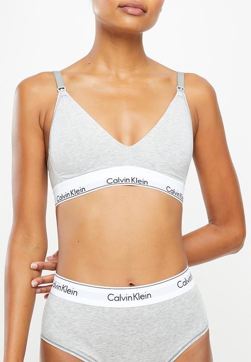Calvin Klein - Ck maternity bra - grey heather