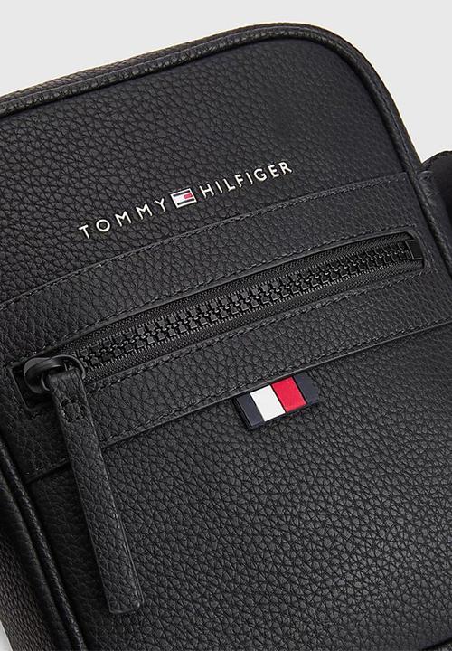 Tommy Hilfiger - Essential pu mini reporter- black