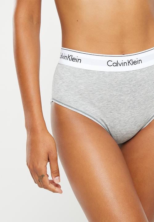 Calvin Klein - High waist bikini - grey heather