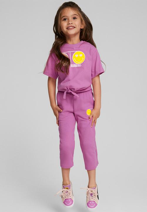 PUMA - Puma x sw 7/8 pants tr op g - mauve pop