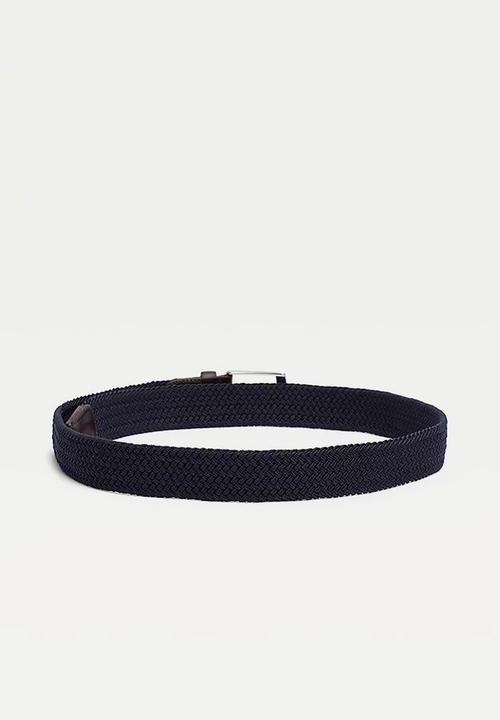 Tommy Hilfiger - New adan belt 3.5cm- sky captain