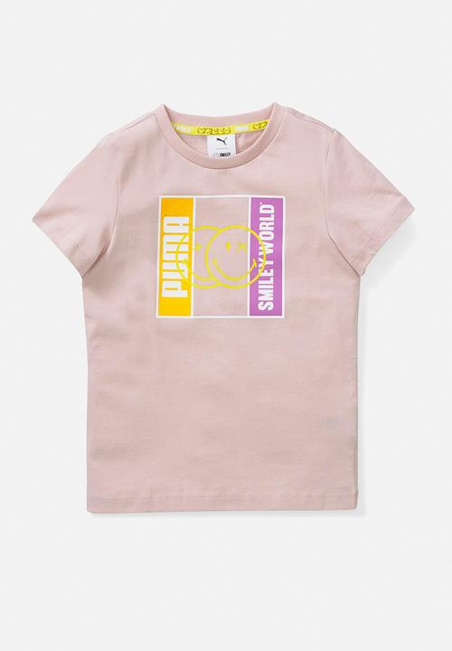PUMA - Puma x sw tee - rose quartz