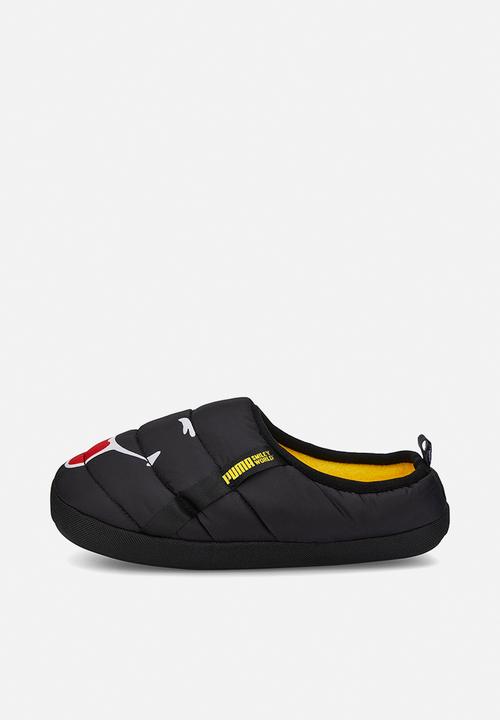 PUMA - Puma scuff smileyworld jr - puma black/vibrant yellow