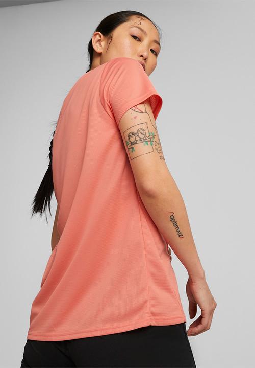 PUMA - Run favorite short sleeve tee - carnation pink