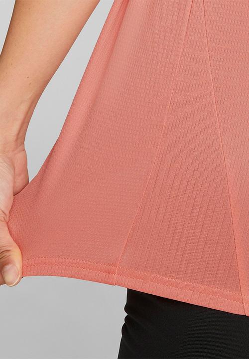 PUMA - Run favorite short sleeve tee - carnation pink