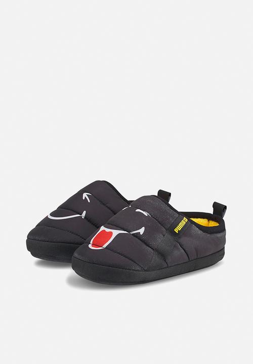 PUMA - Puma scuff smileyworld ps - puma black-vibrant yellow