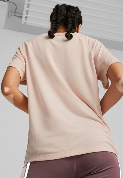 PUMA - Evostripe tee - rose quartz