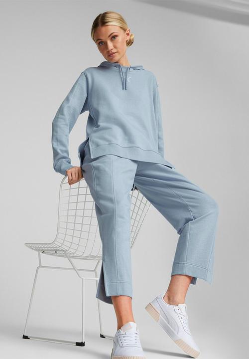 PUMA - Her high-waist pants tr - blue wash
