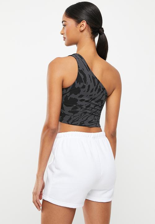 adidas Performance - W fi gfx q3 tank crop - carbon