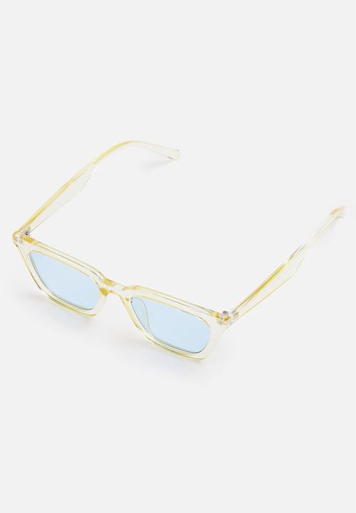 Superbalist - Whitney square sunglasses- yellow
