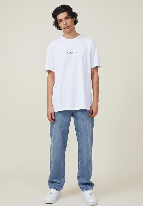 Cotton On - Easy T-shirt - white/nyc small