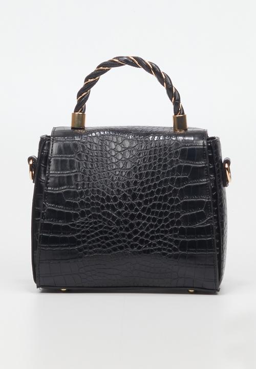 Miss Black - Quinn top handle bag - black