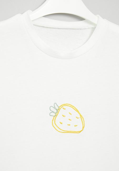 Pop Candy - Girls short sleeve tee - white