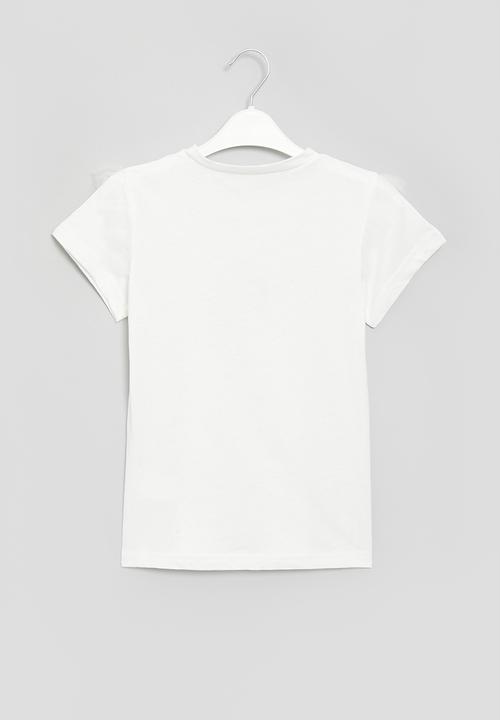 Pop Candy - Girls short sleeve tee - white