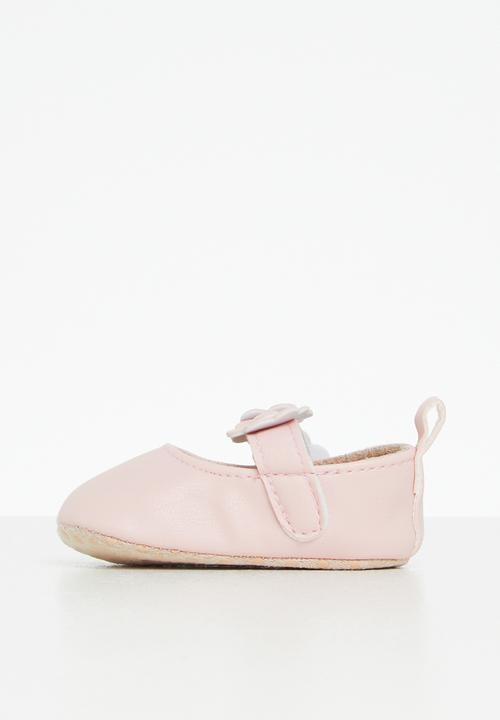 Pop Candy - Baby pump with flower - pink