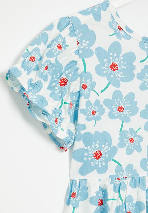 Pop Candy - Floral dress - blue