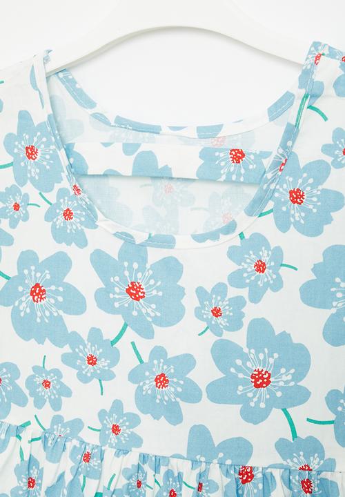 Pop Candy - Floral dress - blue