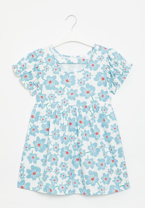 Pop Candy - Floral dress - blue