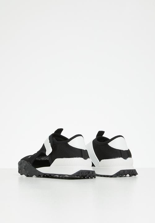 Pop Candy - Open velcro strap sneaker - black