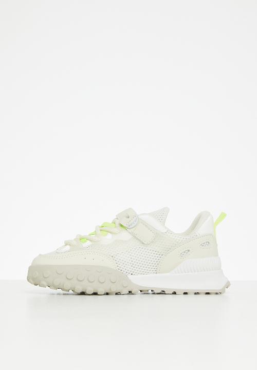 Pop Candy - Sneaker with mesh detail - white