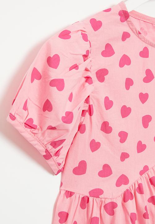 Pop Candy - Dress with hearts - pink