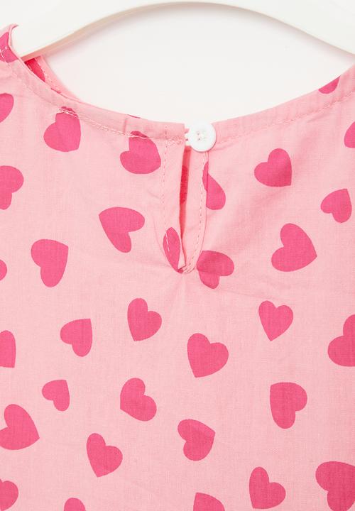 Pop Candy - Dress with hearts - pink