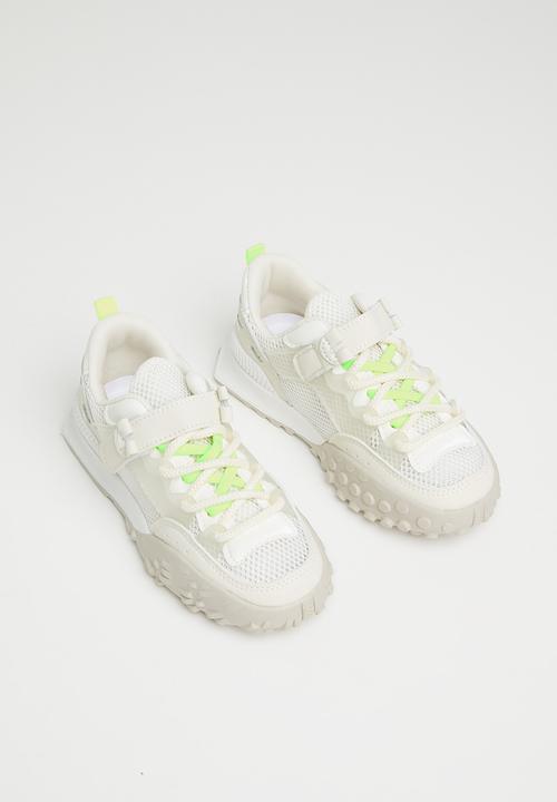 Pop Candy - Sneaker with mesh detail - white