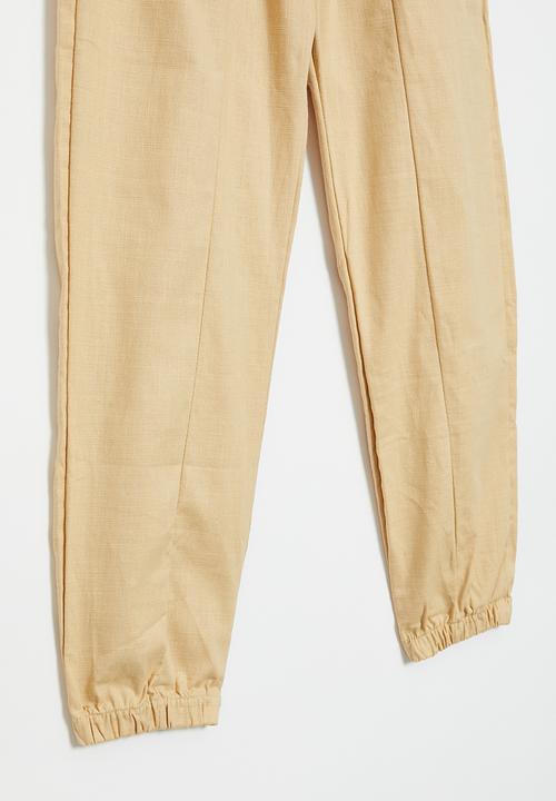 Pop Candy - Boys cuff pants - khaki