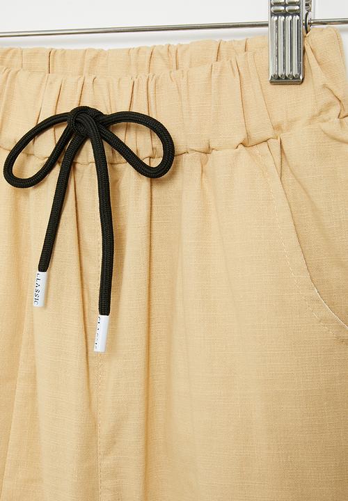 Pop Candy - Boys cuff pants - khaki