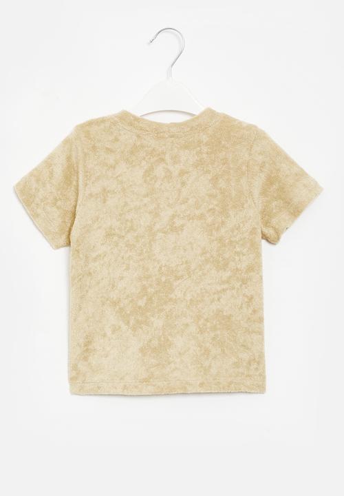 Superbalist - Printed terry tee - fawn