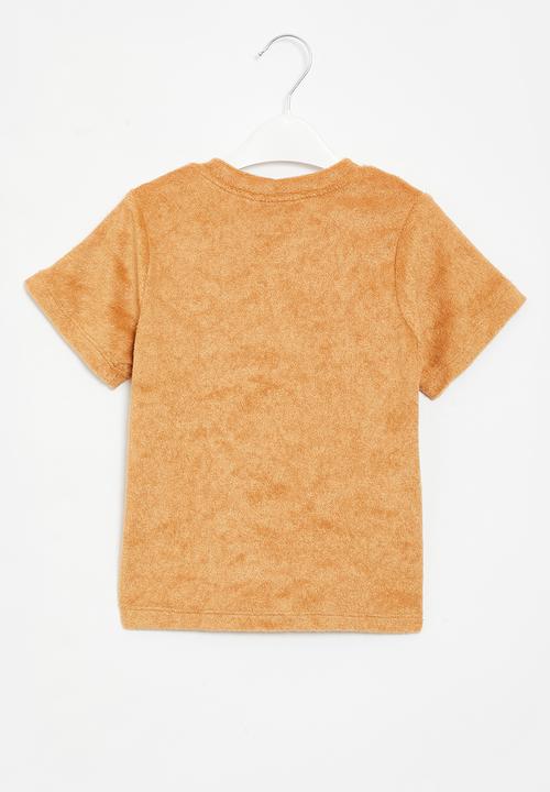 Superbalist - Printed terry tee - orange