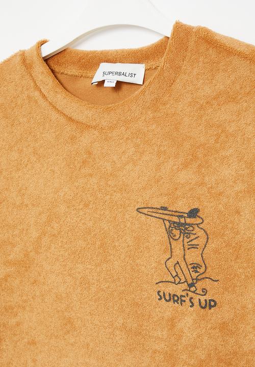 Superbalist - Terry fleece tee - orange