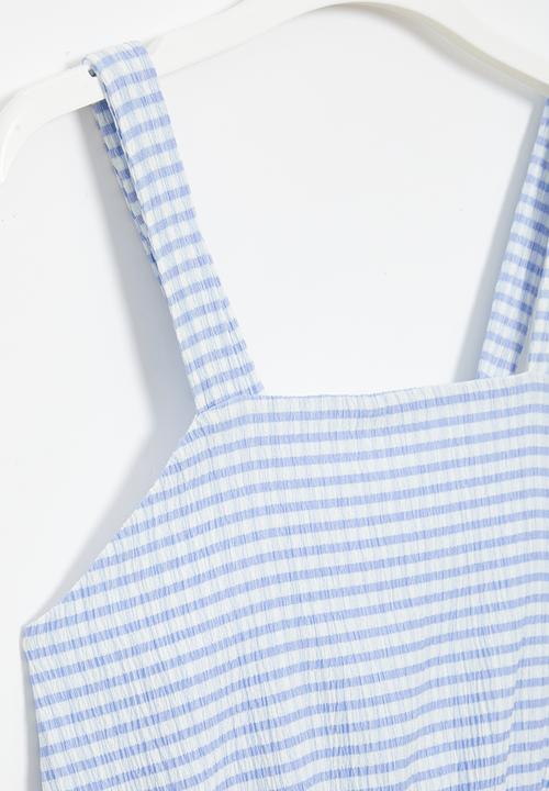 Superbalist - Textured dress with back detail - serenity