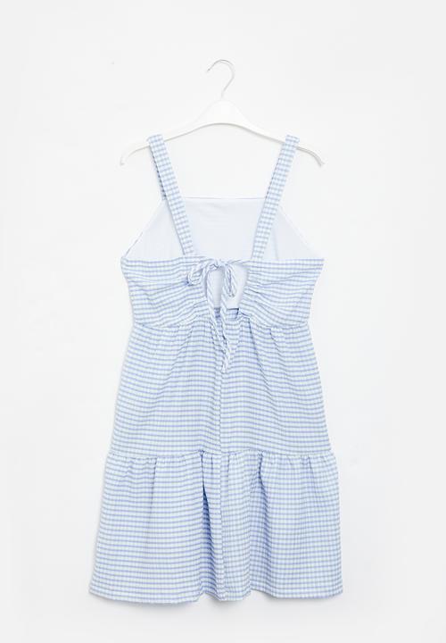 Superbalist - Textured dress with back detail - serenity